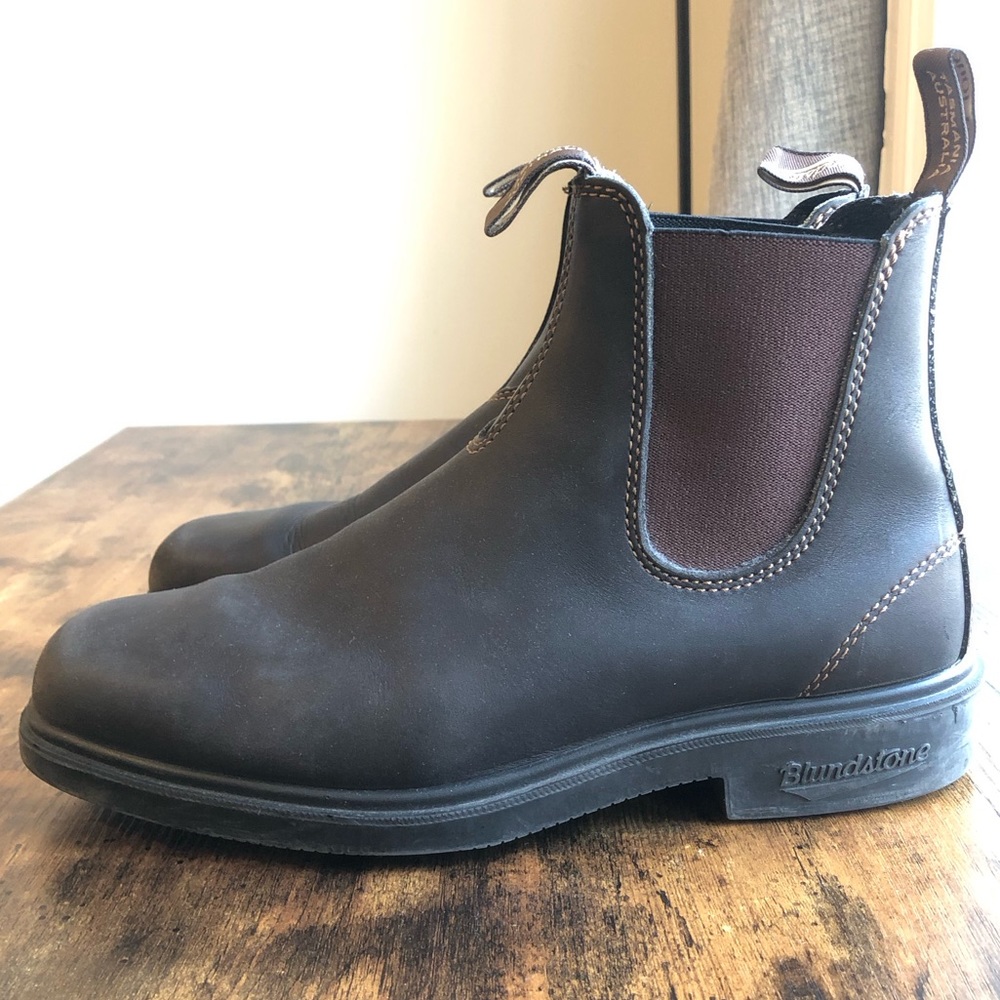Blundstone 062 Men's Dress Chelsea Boots US9 = AU/UK 8 Stout Brown